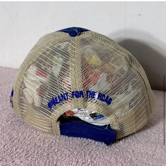Vintage Navy Westcan Bulk Transport Mesh Back Snap Back Trucker Hat - Picture 5 of 11